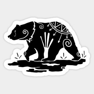 The Mighty Bear Sticker